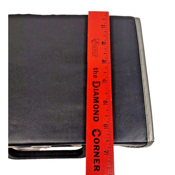 Vintage Cassette Tape Carrying Case Storage Lot Full of Tapes Holds 12 Cassettes - Picture 7 of 12